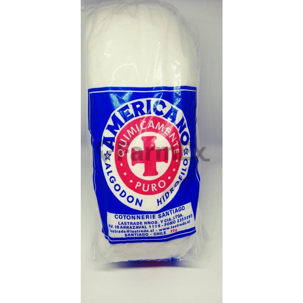 Algodon Hidrofilo x 50 g Farmex-BanMedica-Persistente